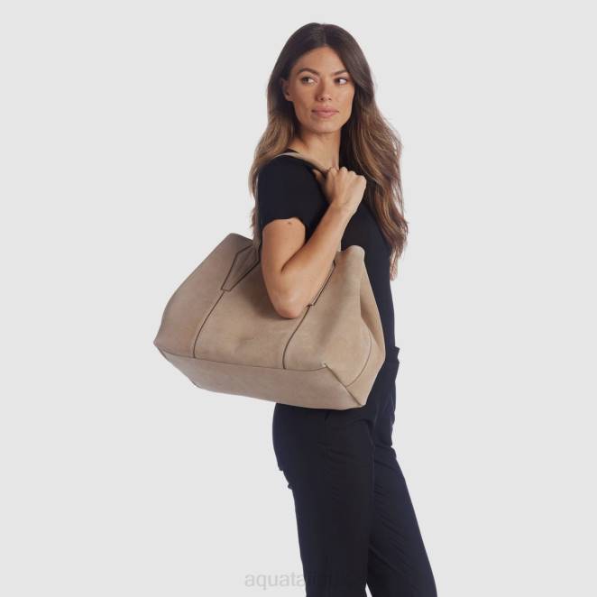 Accessories Women Aquatalia 860T324 PARMA CARRYALL LIGHT TAUPE