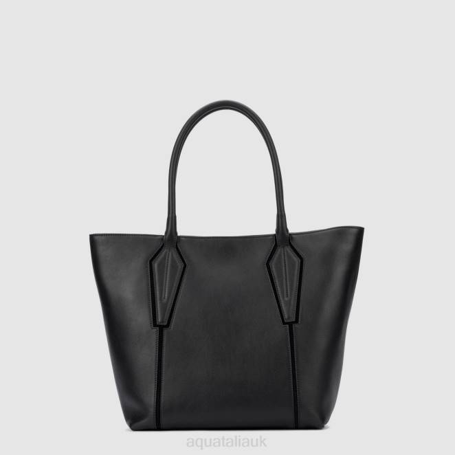 Accessories Women Aquatalia 860T329 ALESSANDRIA TOTE BLACK
