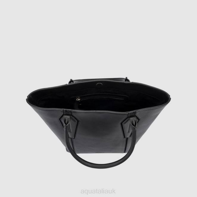Accessories Women Aquatalia 860T329 ALESSANDRIA TOTE BLACK