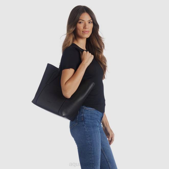 Accessories Women Aquatalia 860T329 ALESSANDRIA TOTE BLACK