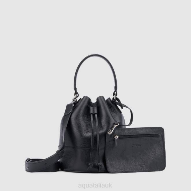 Accessories Women Aquatalia 860T331 BARI BUCKET BLACK