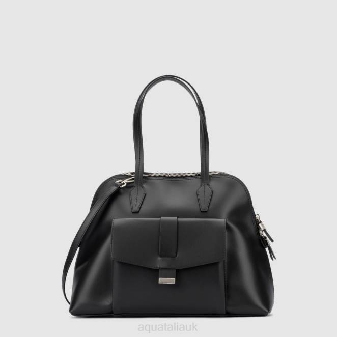 Accessories Women Aquatalia 860T336 FLORENCE TOP HANDLE BLACK