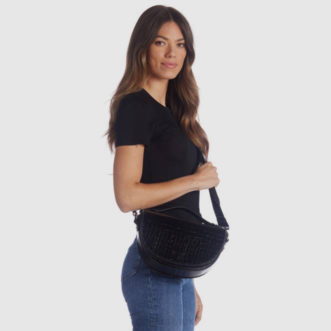 Accessories Women Aquatalia 860T339 SIENA CROSSBODY BLACK