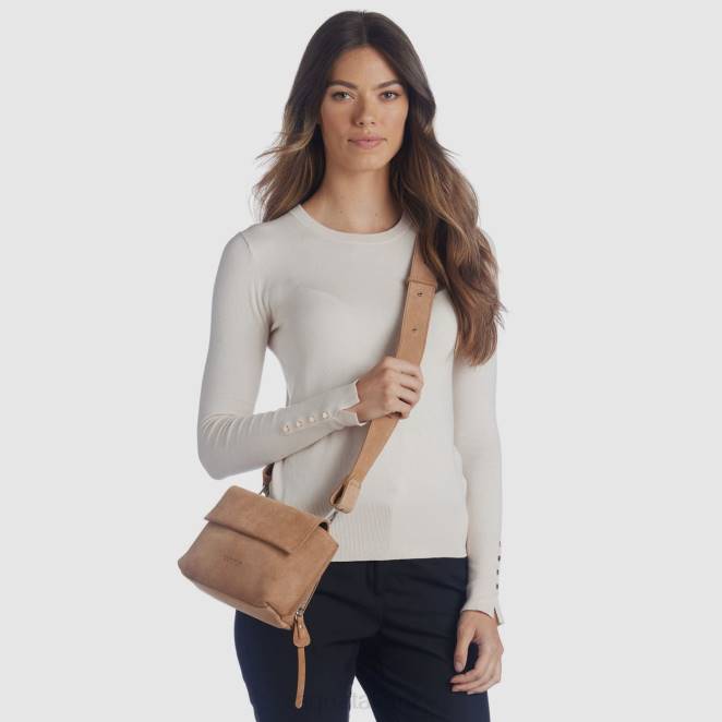 Accessories Women Aquatalia 860T340 SOHO CROSSBODY WHISKEY