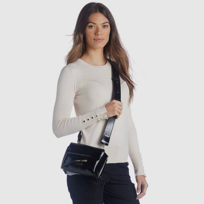 Accessories Women Aquatalia 860T341 SOHO CROSSBODY BLACK