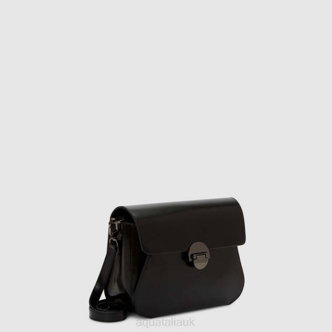 Accessories Women Aquatalia 860T347 CATHERINE SHOULDER BAG BLACK
