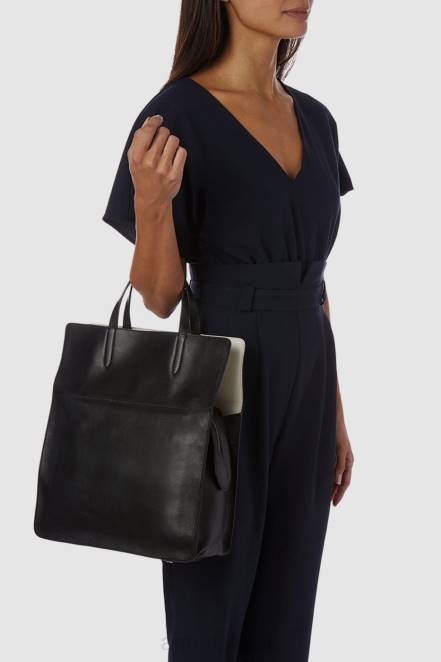 Accessories Women Aquatalia 860T353 PETRA TOTE BLACK