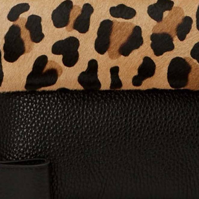 Accessories Women Aquatalia 860T358 SOHO CROSSBODY LEOPARD
