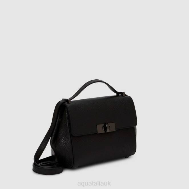 Accessories Women Aquatalia 860T361 REVY MINI CROSSBODY BLACK