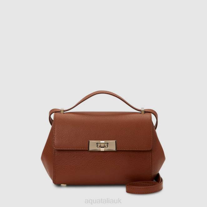 Accessories Women Aquatalia 860T362 REVY MINI CROSSBODY COGNAC
