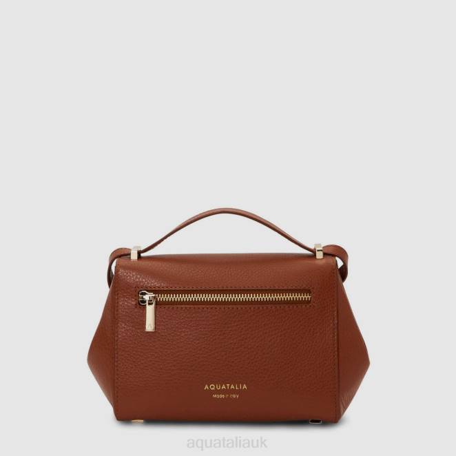 Accessories Women Aquatalia 860T362 REVY MINI CROSSBODY COGNAC