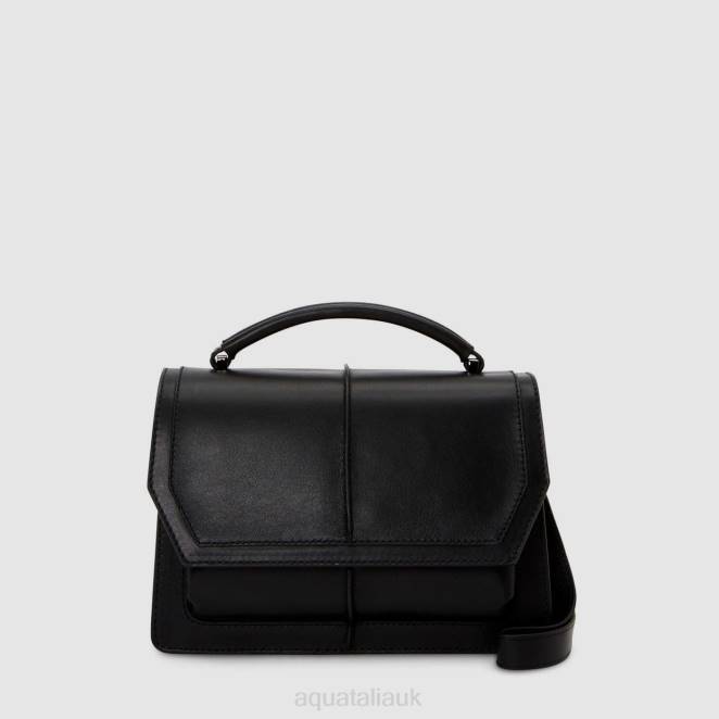 Accessories Women Aquatalia 860T364 RHUMBA SATCHEL BLACK