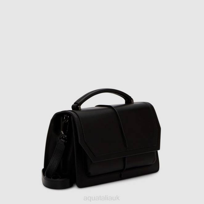 Accessories Women Aquatalia 860T364 RHUMBA SATCHEL BLACK