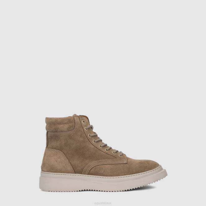 Shoe Men Aquatalia 860T215 DANTE LIGHT TAUPE