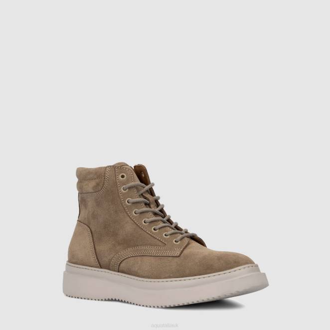 Shoe Men Aquatalia 860T215 DANTE LIGHT TAUPE