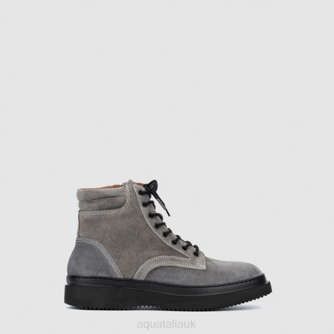 Shoe Men Aquatalia 860T216 DANTE ANTHRACITE