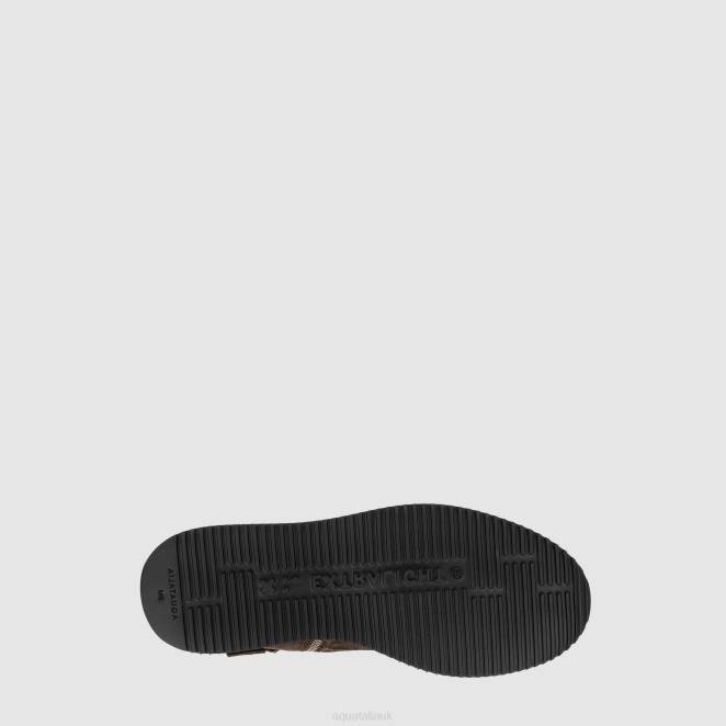 Shoe Men Aquatalia 860T217 DANTE DARK BROWN