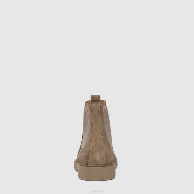 Shoe Men Aquatalia 860T218 PIETRO LIGHT TAUPE