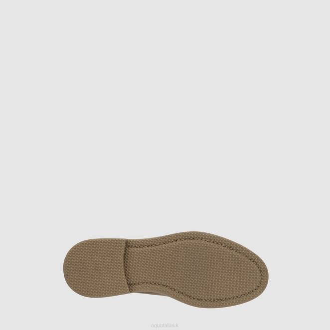 Shoe Men Aquatalia 860T218 PIETRO LIGHT TAUPE