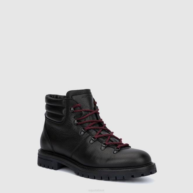 Shoe Men Aquatalia 860T221 HOLT BLACK