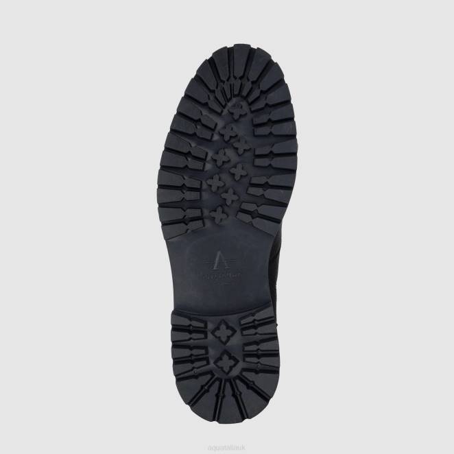 Shoe Men Aquatalia 860T221 HOLT BLACK