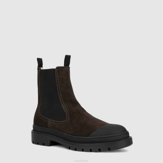 Shoe Men Aquatalia 860T222 KENT BROWN