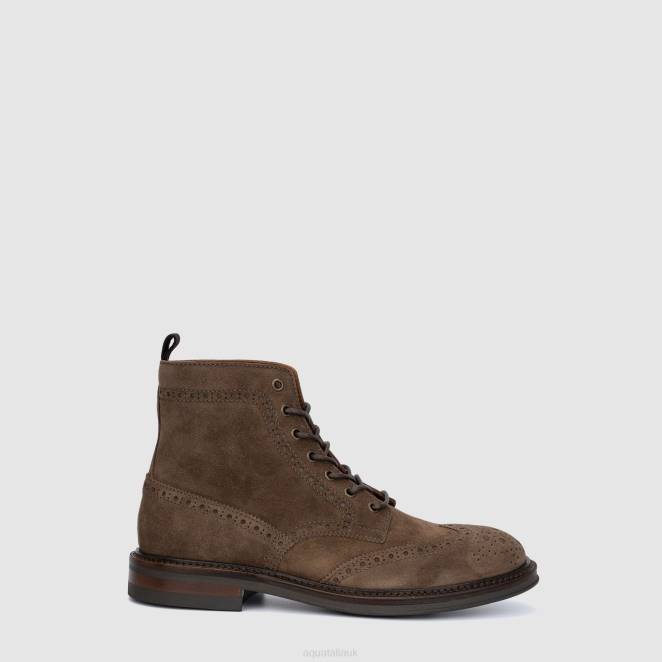 Shoe Men Aquatalia 860T224 SAVINO BROWN