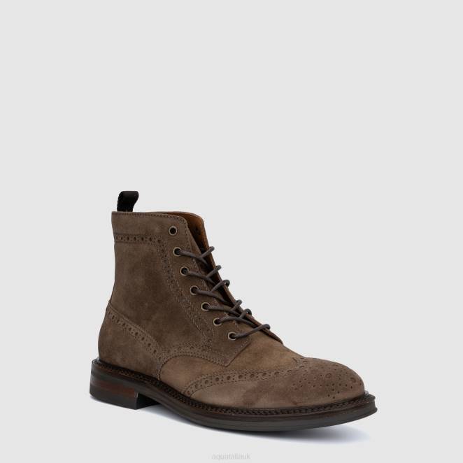 Shoe Men Aquatalia 860T224 SAVINO BROWN