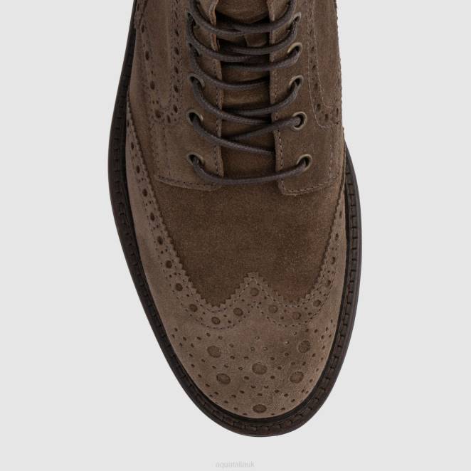 Shoe Men Aquatalia 860T224 SAVINO BROWN