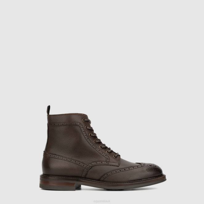 Shoe Men Aquatalia 860T225 SAVINO COGNAC