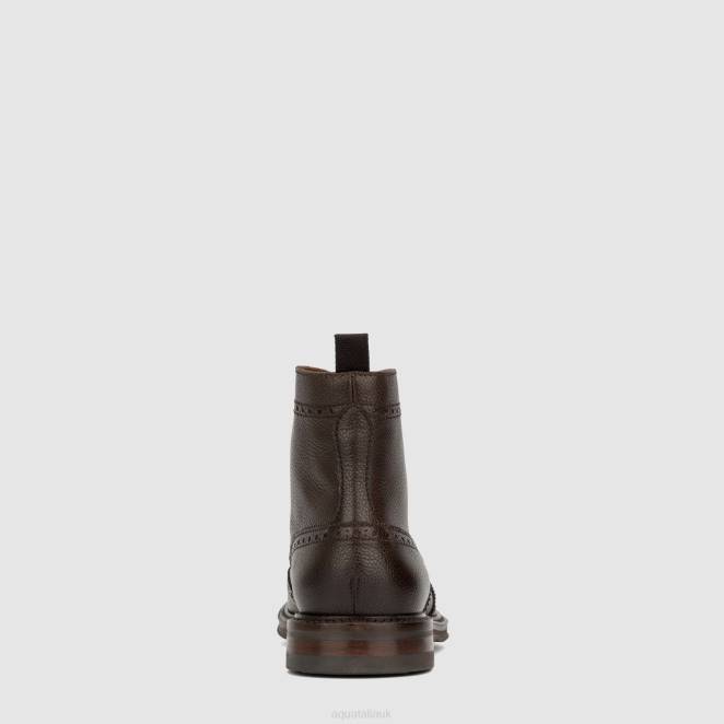 Shoe Men Aquatalia 860T225 SAVINO COGNAC