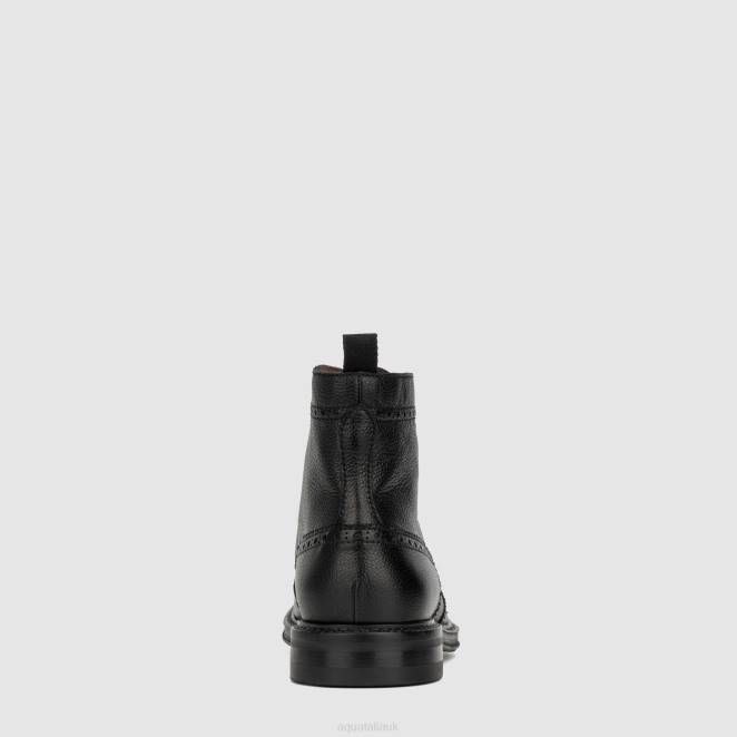 Shoe Men Aquatalia 860T226 SAVINO BLACK