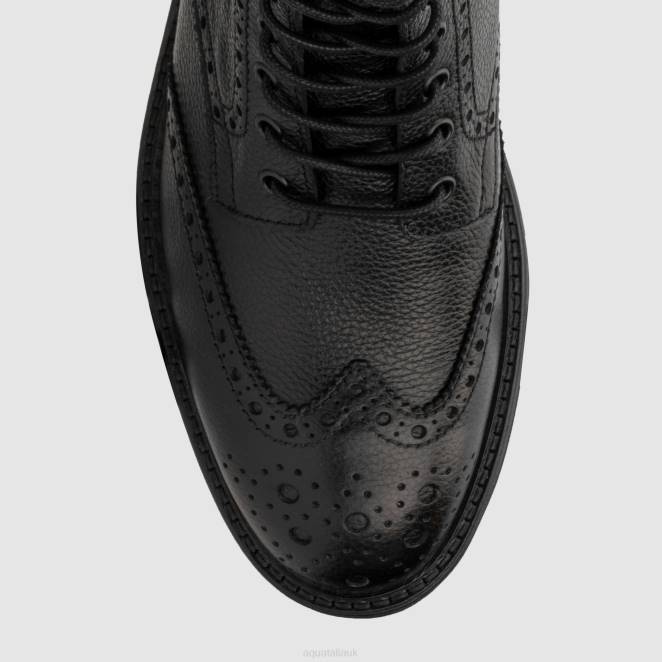 Shoe Men Aquatalia 860T226 SAVINO BLACK