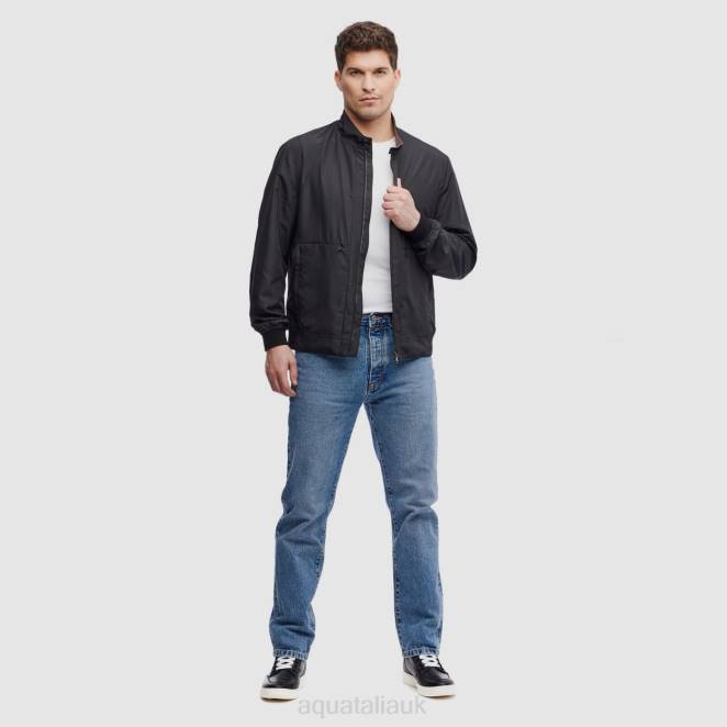 Clothing Men Aquatalia 860T292 CORATO BLACK/GREY