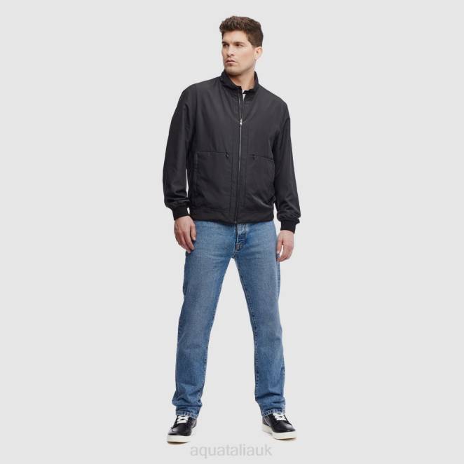 Clothing Men Aquatalia 860T292 CORATO BLACK/GREY