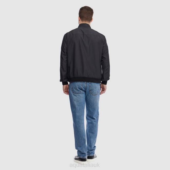 Clothing Men Aquatalia 860T292 CORATO BLACK/GREY