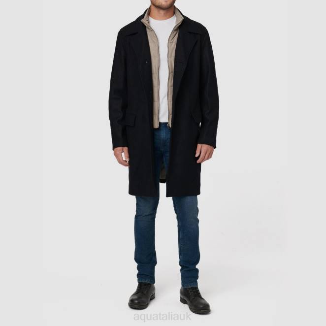 Clothing Men Aquatalia 860T295 ALEX BLACK