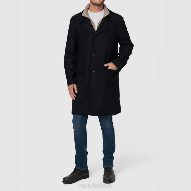 Clothing Men Aquatalia 860T295 ALEX BLACK
