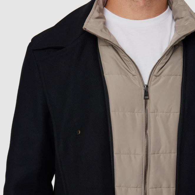 Clothing Men Aquatalia 860T295 ALEX BLACK