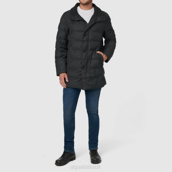 Clothing Men Aquatalia 860T296 BARCELONA DARK GREY