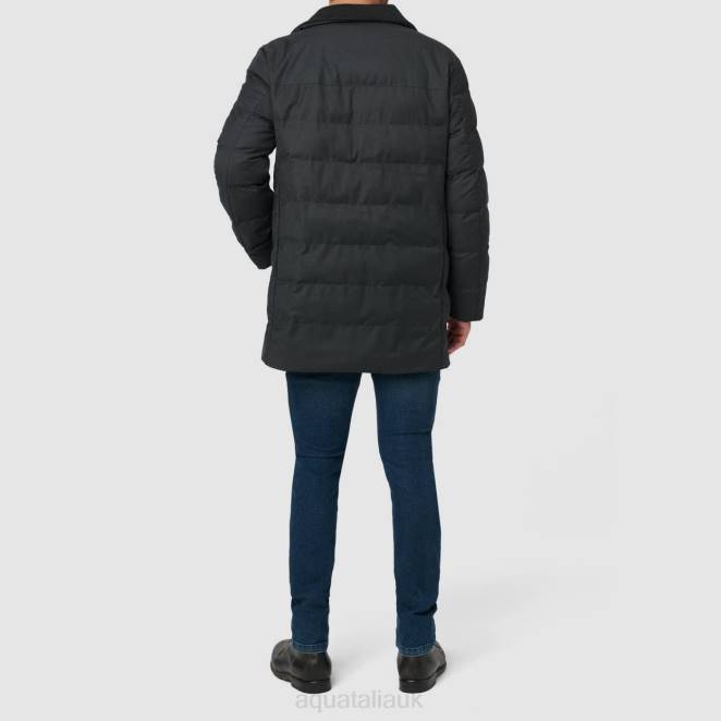 Clothing Men Aquatalia 860T296 BARCELONA DARK GREY