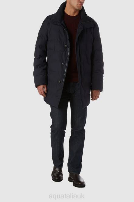 Clothing Men Aquatalia 860T297 BARCELONA NAVY