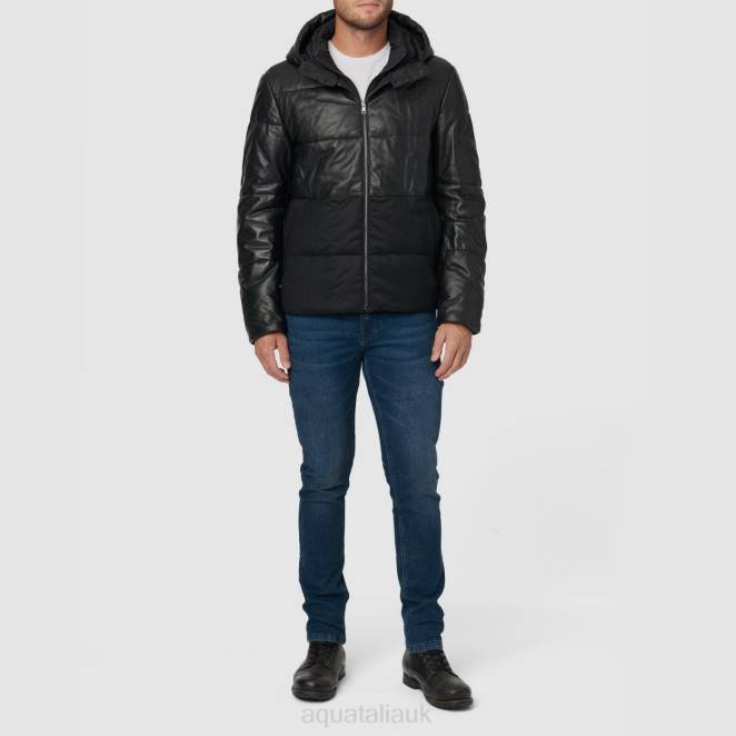 Clothing Men Aquatalia 860T299 DIEGO BLACK