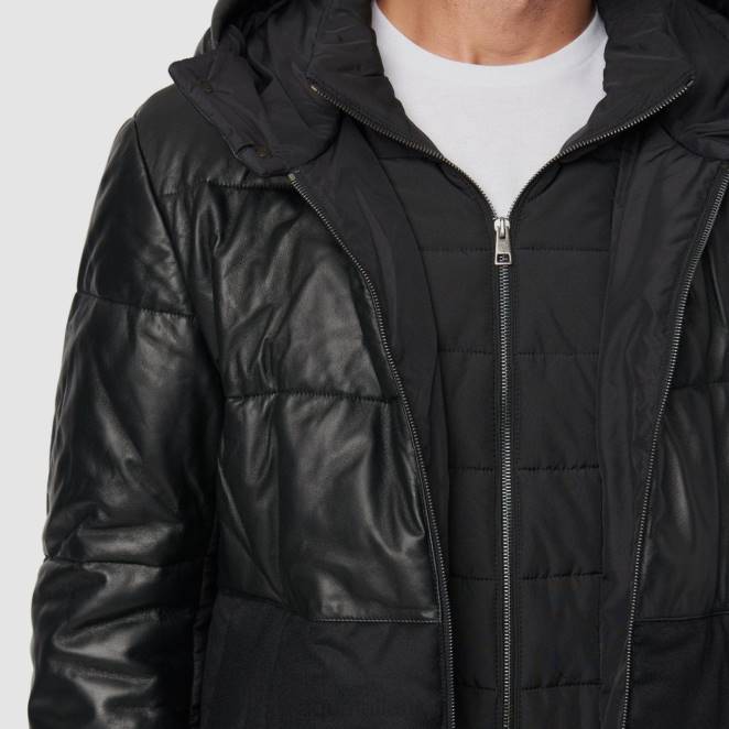 Clothing Men Aquatalia 860T299 DIEGO BLACK