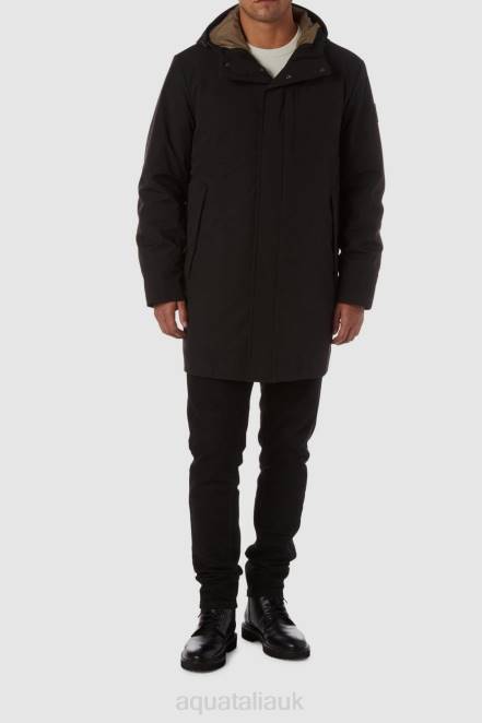 Clothing Men Aquatalia 860T300 ENRICO BLACK