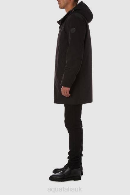 Clothing Men Aquatalia 860T300 ENRICO BLACK