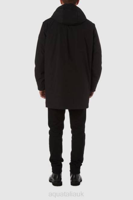 Clothing Men Aquatalia 860T300 ENRICO BLACK
