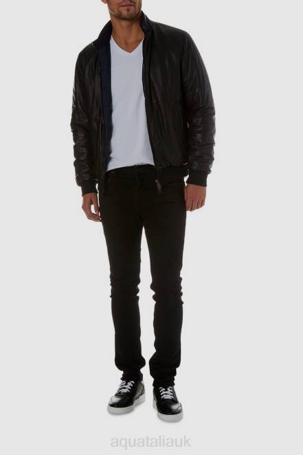 Clothing Men Aquatalia 860T304 KEVIN BLACK