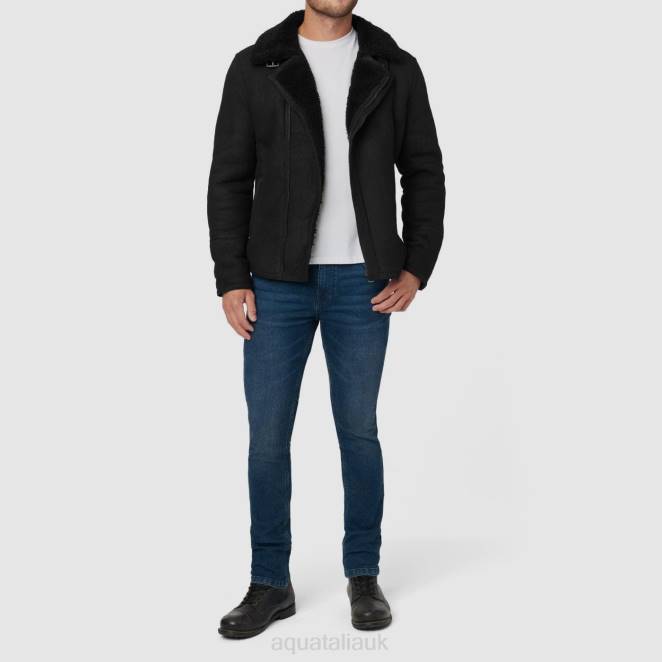 Clothing Men Aquatalia 860T306 LOGAN BLACK