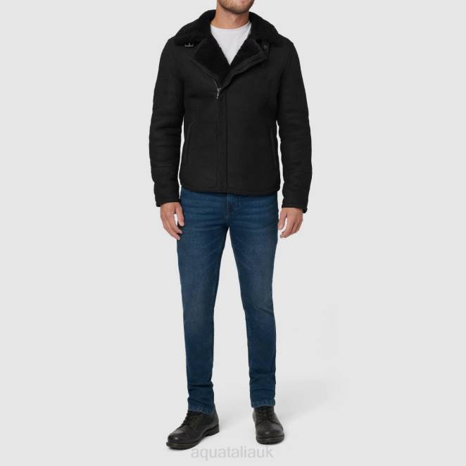 Clothing Men Aquatalia 860T306 LOGAN BLACK